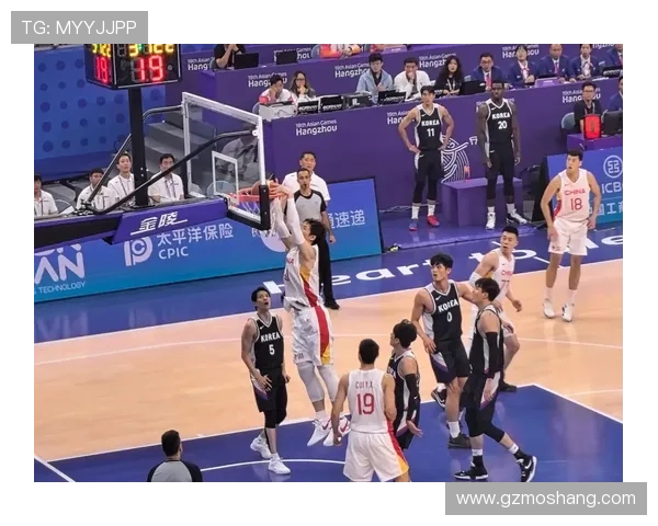 中国男篮奋勇拼搏以三分优势战胜韩国队成功晋级亚洲杯四强 中国男篮奋勇拼搏以三分优势战胜韩国队成功晋级亚洲杯四强